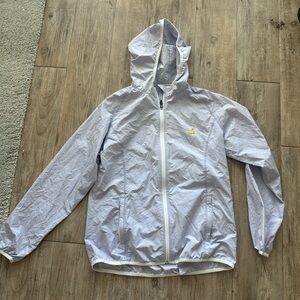 Masters Light purple Hooded Windbreaker from August National!